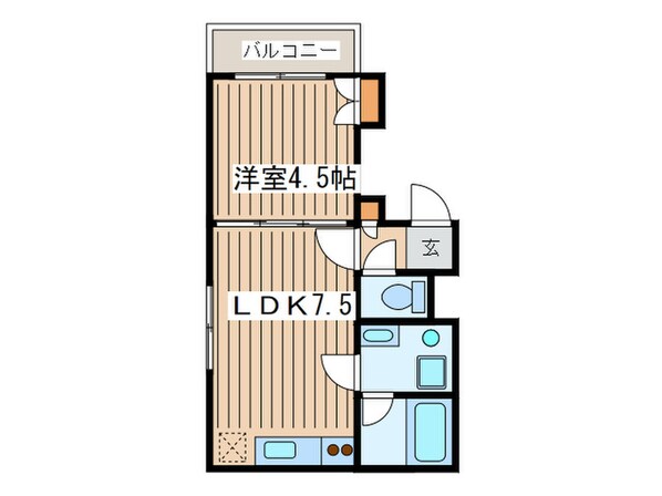 ＳＫＹ２６の物件間取画像